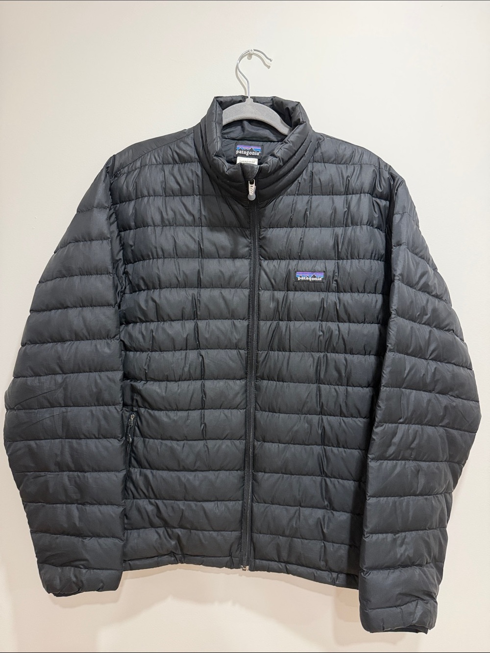 Patagonia Men’s Black Quilted Puffer Jacket